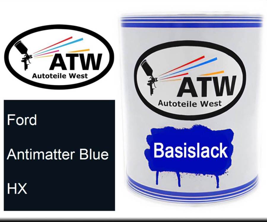 Ford, Antimatter Blue, HX: 1L Lackdose, von ATW Autoteile West.